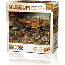 Die Grup 22524 The Triumph Of Death 2000 Parça Puzzle -Ks Puzzle