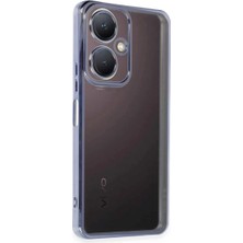 Mabelme Store Vivo Y27 Kılıf Razer Lensli Silikon - Açık Mavi
