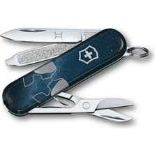 Victorinox 0.6223.2GEM Classic Sd Zodiac Signs 58MM Çakı, Ikizler Burcu