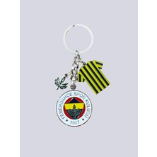 Fenerbahçe Fb Logo Forma Palamut Metal Anahtarlı