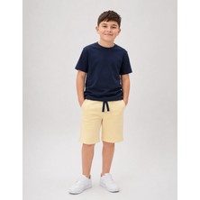Organickid Bon Voyage Erkek Çocuk Bej Short