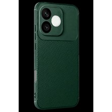 sbodurhome Huawei Honor 600 Lite Auto Focus Karbon Kapak - Koyu Yeşil