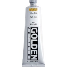 Golden Heavy Body Akrilik Boya 148 ml Seri 1 Yellow Oxide 1410