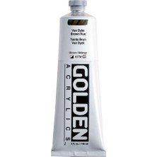 Golden Heavy Body Akrilik Boya 148 ml Seri 3 Van Dyke Brown Hue 1462