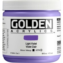 Golden Heavy Body Akrilik Boya 473 ml Seri 3 Light Violet 1568