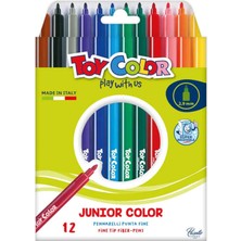 Toy Color Junior Marker Keçeli Kalem 12LI 0027.000