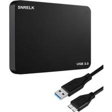 Snrelk 250 GB USB 3.0 2.5 Tv-Pc Uyumlu Taşınabilir Hard Disk