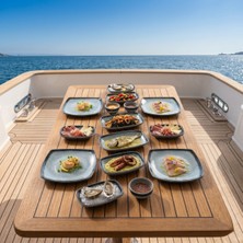 Happy Chef Grey Quartz 16 Parça Yemek Takımı, Çanta Hediyeli, Thermoset Melamin
