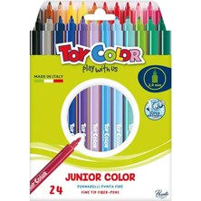 Toy Color Junior Marker Keçeli Kalem 24LÜ 0028.000