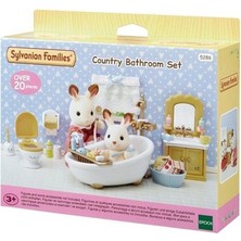Die Grup 5286 Sylvanian Families, Banyo Seti, 20 Parça ,+3 Yaş, Figürler Ayrı Satılır.