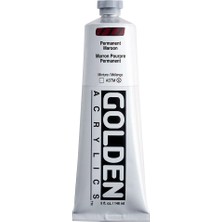 Golden Heavy Body Akrilik Boya 148 ml Seri 7 Permanent Maroon 1252