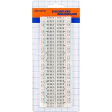 Marxlow BB-102 Breadboard 830 Point Lehim Gerektirmeyen Büyük Boy Devre Deney Kartı
