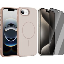 Vendas iPhone 17E Uyumlu Joko Neksa M-Safe Kapak + Privacy Cam Ekran Koruyucu