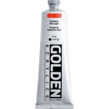 Golden Heavy Body Akrilik Boya 148 ml Seri 9 Cadmium Red Light 1090