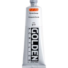 Golden Heavy Body Akrilik Boya 148 ml Seri 8 Pyrrole Orange 1276