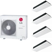 Lg Tek Yön Kaset Tipi 9+9+12+18 Btu Iç Ünite 1 Dış Ünite Multi Inverter Klima
