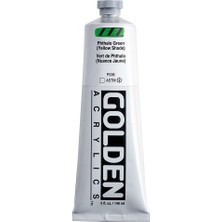 Golden Heavy Body Akrilik Boya 148 ml Seri 4 Phthalo Blue Yellow Shade 1275