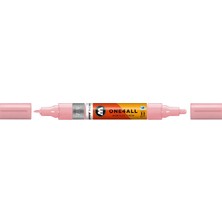 Molotow ONE4ALL Akrilik Çift Uçlu Marker Kalem 1,5-4 mm 207 Powder Pastel