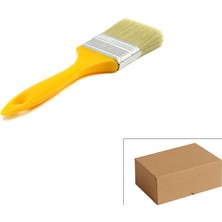 Ecoport Kestirme Boya Fırçası - 50 mm - No 2 - Sarı Saplı