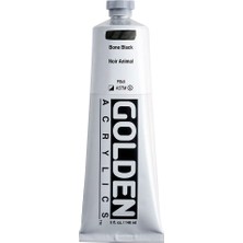 Golden Heavy Body Akrilik Boya 148 ml Seri 1 Bone Black 1010
