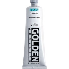 Golden Heavy Body Akrilik Boya 148 ml Seri 7 Cobalt Teal 1145