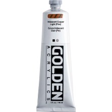 Golden Heavy Body Akrilik Boya 148 ml Seri 7 Iridescent Copper Light Fine 4006