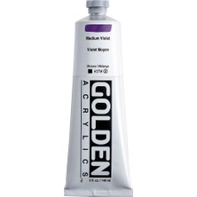 Golden Heavy Body Akrilik Boya 148 ml Seri 6 Medium Violet 1572