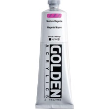 Golden Heavy Body Akrilik Boya 148 ml Seri 6 Medium Magenta 1570