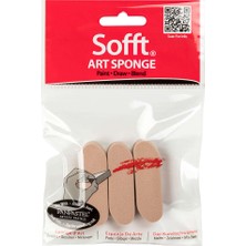 Panpastel Ultra Soft Artist Pastel Boya Süngeri Round 3 Adet 61021