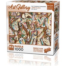 Die Grup 20663 No.10 Abstract Composition 1000 Parça Puzzle
