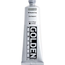 Golden Heavy Body Akrilik Boya 148 ml Seri 1 N6 Neutral Gray 1446