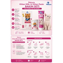 Petcura Yavru Kedi Gelişim ve Günlük Bakım Seti Kitten Milk + Kitten Paste