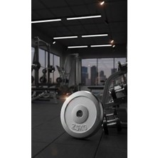 CKSpor 2,5 kg Krom Plaka 15-20-30-50 kg Krom Dambıl  Uyumlu  Ağırlık Plakası