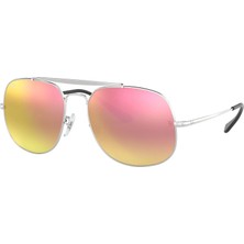 Ray-Ban The General Rb 3561 003/7O 57 - Gümüş Erkek Güneş Gözlüğü