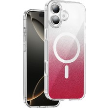 Halkhouse Iphone 16 Pro Max Kılıf Kamera Korumalı Magsafe Şarj Destekli Şık Sora Simli Kapak
