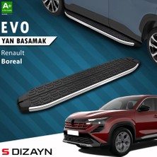 Drs Tuning S-Dizayn Renault Boreal Evo Krom Yan Basamak 183 cm 2025 Üzeri A+ Kalite