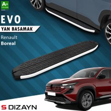 Drs Tuning S-Dizayn Renault Boreal Evo Aluminyum Yan Basamak 183 cm 2025 Üzeri A+ Kalite