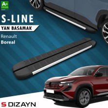 Drs Tuning S-Dizayn Renault Boreal S-Line Aluminyum Yan Basamak 183 cm 2025 Üzeri A+ Kalite
