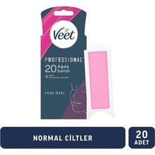 Die Grup Normal Ciltler Için Sir Ağda Bandı, Yüz Bölgesi Kullanımı