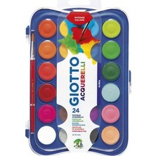 Die Grup 30 mm Yuvarlak Tablet Suluboya Seti ile Renkli Çizimler