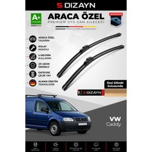 Drs Tuning Vw Caddy Ön Cam Silecek Seti 2004-2006 Premium Araca Özel 60-45 cm A+ Kalite