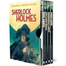 Die Grup Ian Edginton'un Sherlock Holmes Özel Kutulu Seti - 4 Kitap Takım - 350 Sayfa