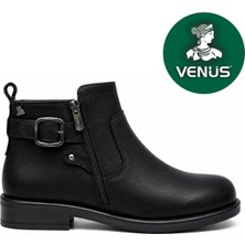 Venüs Ames Hakiki Deri Kaymaz Taban Ortopedik Kadın Bot