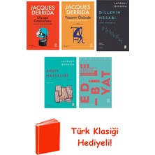 Ketebe Jacques Derrida 5 Kitap Seti + Türk Klasiği Hediye