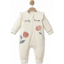 BabyCosy Organic Wear Bebek Tulum %100 Organik Pamuk , Bebek - Yenidoğan- CSY3087