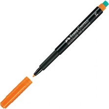 Faber-Castell Faber Castell  Asetatlı Kalem 1525 Turuncu,