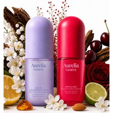 Aurelia Genève Aura Blend Duo - Kadifemsi Vişne ve Sıcak Sedir Ağacı & Beyaz Çiçekler ve Taze Sandal Ağacı Kokulu Saç & Vücut Misti