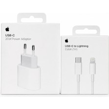 Apple Orjinal 20W USB-C Güç Adaptörü PD Hızlı Şarj iPhone 11 12 13 14 15 16 Uyumlu Type-C  MD3J4TU/A