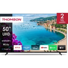 Die Grup 50 Inç 4K Ultra Hd Smart LED Tv, Gelişmiş Görüntü Kalitesi
