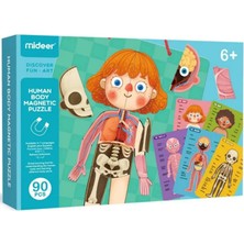 Mideer Body Magnet / Eğitici Insan Vücudu Oyun Seti
